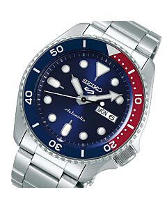 Seiko 5 Sports Blue Dial Stainless Steel 100M Automatic Watch SRPD53K1, SRPD53