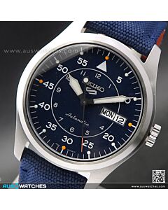 Seiko 5 Sport Blue Dial Nylon Strap Automatic Watch SRPH31K1