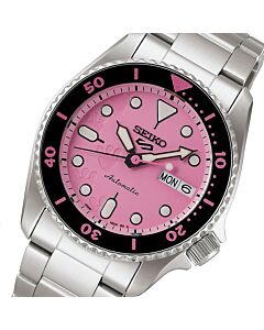 Seiko 5 Sports X Pink Panther Limited Edition Watch SRPM07K1 Box Set