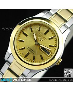 SEIKO 5 Automatic Ladies two tone Watch SYMD92K1