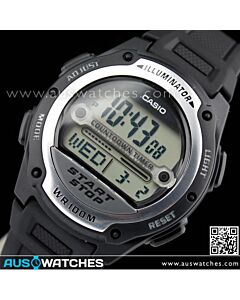 Casio Referee stopwatch 100M 10Yrs Battery Watch W-756-1A, W-756