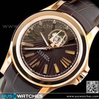Bulova Accutron Kirkwood Automatic Sapphire Mens Watch 64A102 Swiss Made