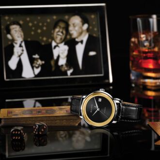 Bulova Frank Sinatra Rat Pack Limited Mens Automatic Watch 96B406