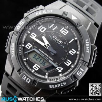 Casio Duo Display Solar Power World Time AQ-S800W-1B