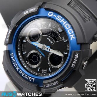 Casio G-shock World Time Shock resist Watch AW-591-2A, AW-591-2ADR