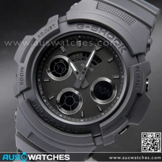 Casio G-Shock Black Out Analog-Digital 200m World Time Sport Watch AW-591BB-1A, AW591BB