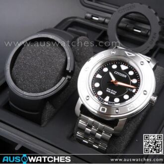 Citizen Eco-Drive 200m Mens Watch AW1531-89E with extra interchangeable strap