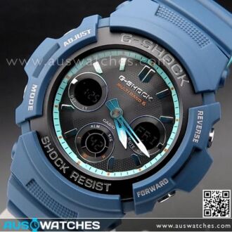 Casio G-Shock Multi Band Atomic Solar 200M Sport Watch AWG-M100SCC-2A, AWGM100SCC