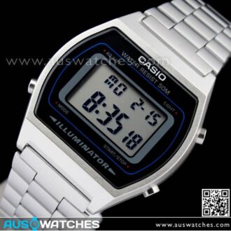 Casio Retro Design LED Backlight Digital Watch B640WD-1AV