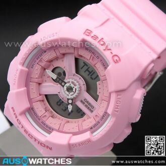 Casio Baby-G Pink Color Analog Digital Sport Watch BA-110-4A1, BA110