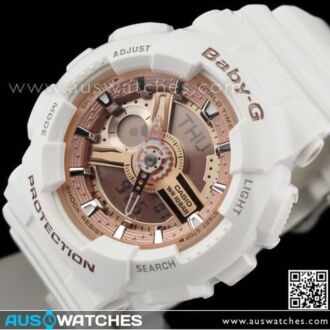 Casio Baby-G Analog Digital 100M Ladies Sport Watch BA-110-7A1, BA110