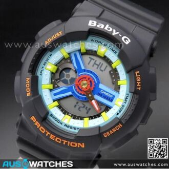 Casio Baby-G Semi-Transparent Analog Digital Sport Watch BA-110JM-1A, BA110JM