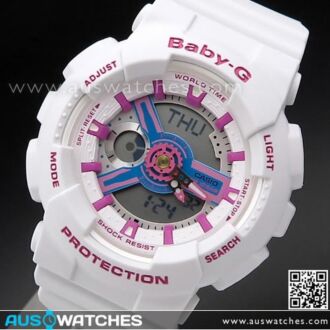Casio Baby-G Semi-Transparent Analog Digital Sport Watch BA-110JM-1A, BA110JM