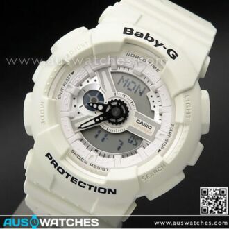 Casio Baby-G Punching Pattern Analog Digital Sport Watch BA-110PP-7A, BA110PP