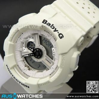 Casio Baby-G Punching Pattern Analog Digital Sport Watch BA-110PP-7A, BA110PP