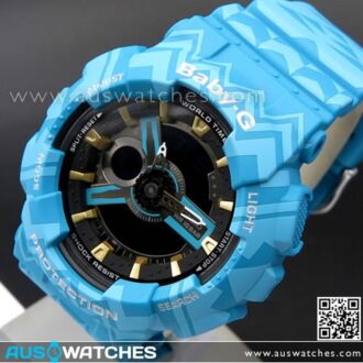 Casio Baby-G Tribal Pattern Analogue Digital Sport Watch BA-110TP-2A, BA110TP