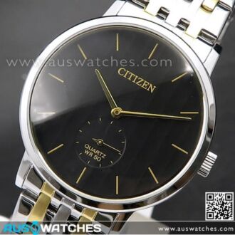 Citizen Quartz Two Tone Stainless Steel Mens Watch BE9174-55E