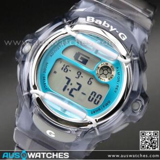 Casio Baby-G Semi-Transparent 200M Sport Watch BG-169R-8B, BG169R