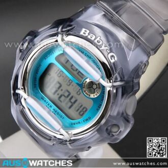 Casio Baby-G Semi-Transparent 200M Sport Watch BG-169R-8B, BG169R