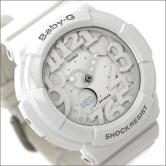 Casio Baby-G Black Neon Illuminator Alarm Watch BGA-131-7B BGA131