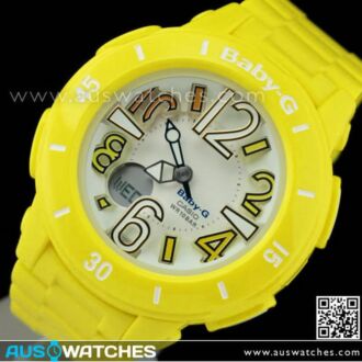 Casio Baby-G Neon Illuminator World time Watch BGA-170-9B, BGA170