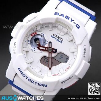 Casio Baby-G Marine Tricolor World Time Sport Watch BGA-185TR-7A, BGA185TR