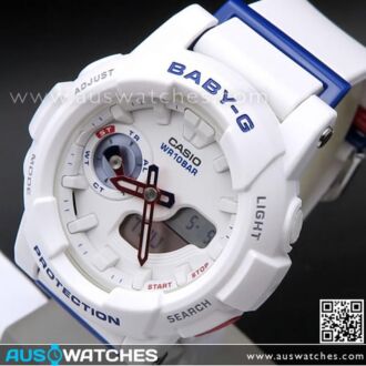 Casio Baby-G Marine Tricolor World Time Sport Watch BGA-185TR-7A, BGA185TR