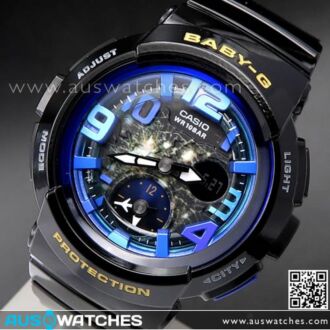 Casio Baby-G Dual Dial World Time 100M Watch BGA-190GL-1B, BGA190GL