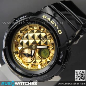Casio Baby-G Striking Studs Analog Digital Watch BGA-195M-1A, BGA195M