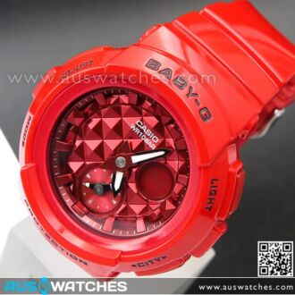 Casio Baby-G Striking Studs Analog Digital Watch BGA-195M-4A, BGA195M