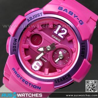 Casio Baby-G World Time 100M Resin Band Sport Watch BGA-210-4B2, BGA210