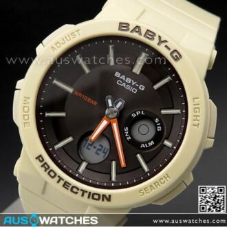 Casio Baby-G Neon Illuminator World time Alarm Watch BGA-255-5A, BGA255