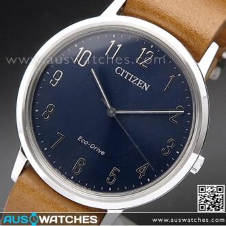 Citizen Eco-Drive Solar Calf Leather Strap Watch BJ6501-10L