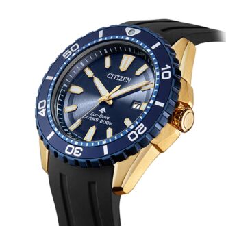 Citizen Promaster Eco-Drive Marine Blue Dial Divers Watch BN0196-01L
