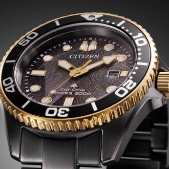Citizen Eco-Drive LIGHT in BLACK 50th Anniversary Edition Watch BN0264-53E