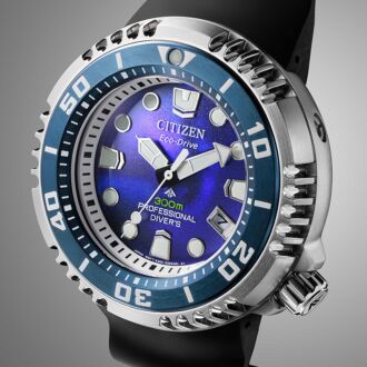 Citizen Promaster Eco-Drive Unite with Blue 300M Ltd Diver Watch BN1025-08L