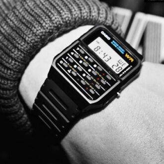 Casio Calculator Alarm Stopwatch Dual Time Watch CA-53W-1Z