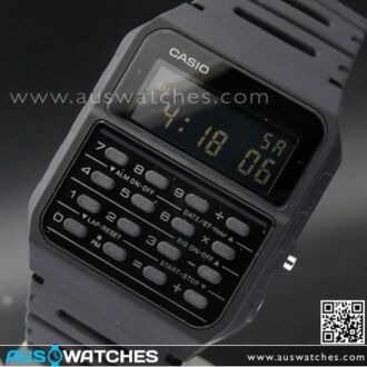 Casio Calculator Alarm Dual Time Data Bank Watch CA-53WF-1B