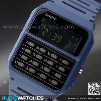 Casio Calculator Alarm Dual Time Data Bank Watch CA-53WF-2B