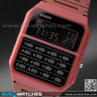 Casio Calculator Alarm Dual Time Data Bank Watch CA-53WF-4B