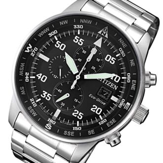Citizen Eco-Drive Chronograph Stainless Steel Watch CA0690-88E