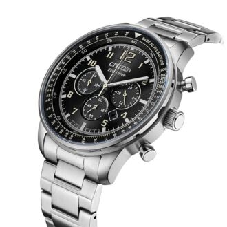 Citizen Eco-Drive Chronograph Stainless Steel Watch CA4500-83E