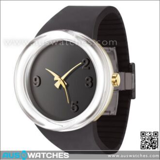 O.D.M. odm-design Unisex Zero Degree Black Gold Watch DD123-6
