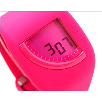 O.D.M. odm-design Quadtime Shocking Pink Watch DD128-3