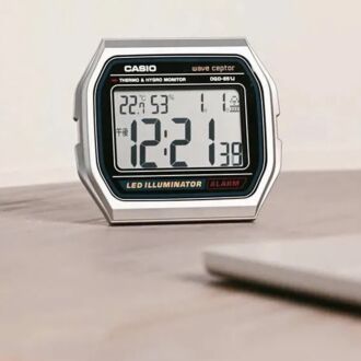 Casio Wave Ceptor Digital Radio-Controlled Alarm Clock DQD-851J-8JF