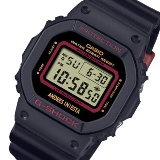 G-Shock Andrés Iniesta Football Soccer Player Limited Edition Watch DW-5600AI-1