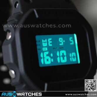 Casio G-Shock All Black Monotone Digital Watch DW-5600BB-1, DW5600BB