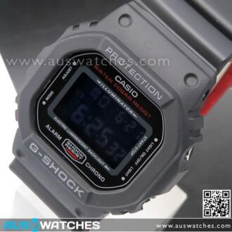 Casio G-Shock Black X Red Heritage Color Sport Watch DW-5600HR-1, DW5600HR