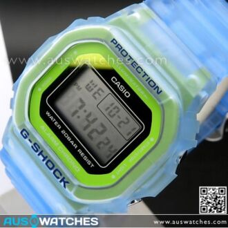 Casio G-Shock Semi Transparent Fluorescent Colors Watch DW-5600LS-2, DW5600LS