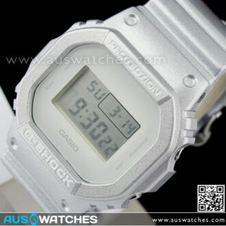 Casio G-Shock 200M Silver Color Digital Watch DW-5600SG-7, DW5600SG